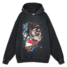 Tanjiro Kamado Vintage Hoodie V2