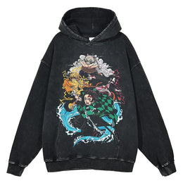 Demon Slayer Vintage Hoodie V1