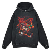 Tanjiro Kamado Vintage Hoodie V1