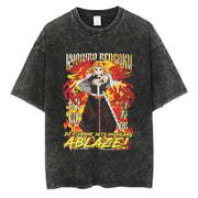 Kyojuro Rengoku Vintage T-shirts Pack