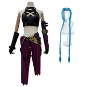 League of Legends LOL Loose Cannon Jinx Game Cosplay
