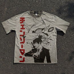 Aki Hayakawa Acid Wash T-shirt