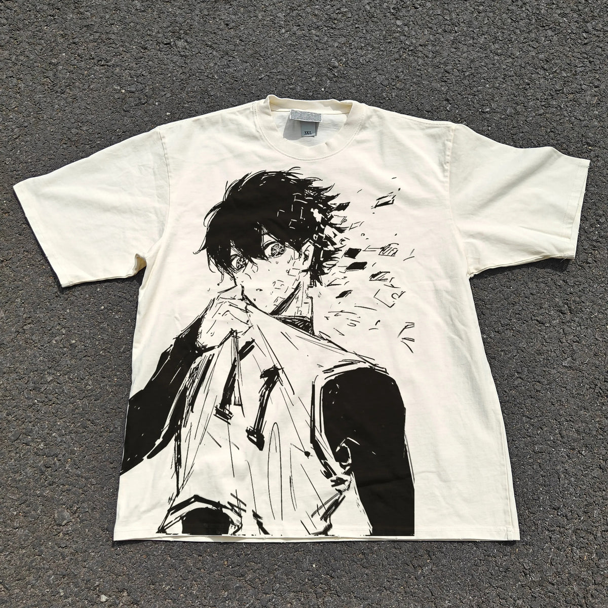 Yoichi Isagi Acid Wash T-shirt