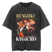 Kyojuro Rengoku Vintage T-shirts Pack