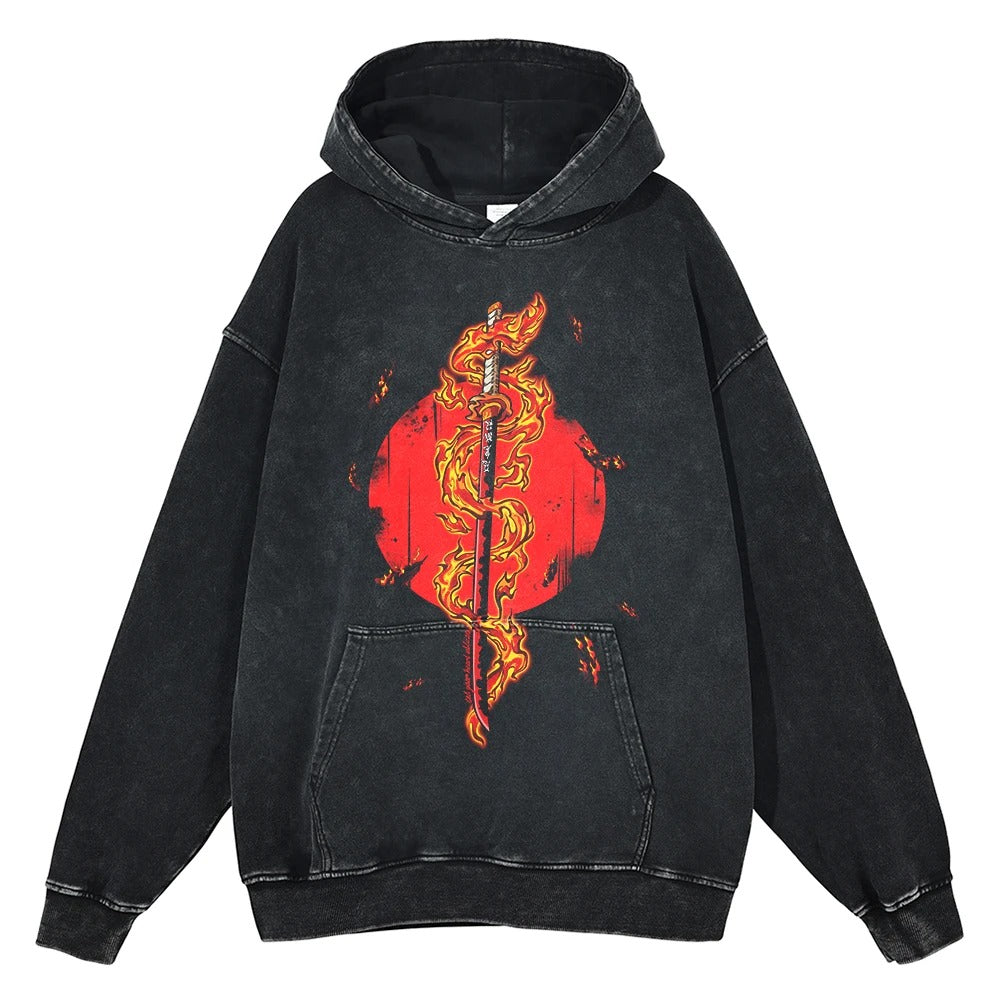 Rengoku "Esoteric Art" Vintage Hoodie