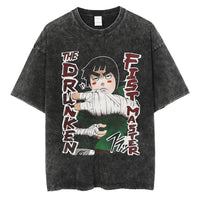 Rock Lee "Drunken Fist" Vintage T-shirt