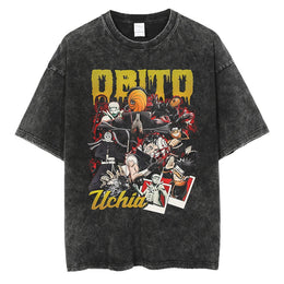Obito Uchiha Vintage T-shirt V3