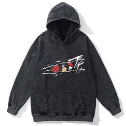 Itachi Uchiha Vintage Hoodie V1