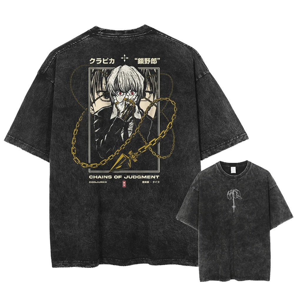 Kurapika "Chains of Judgment" Vintage T-shirt