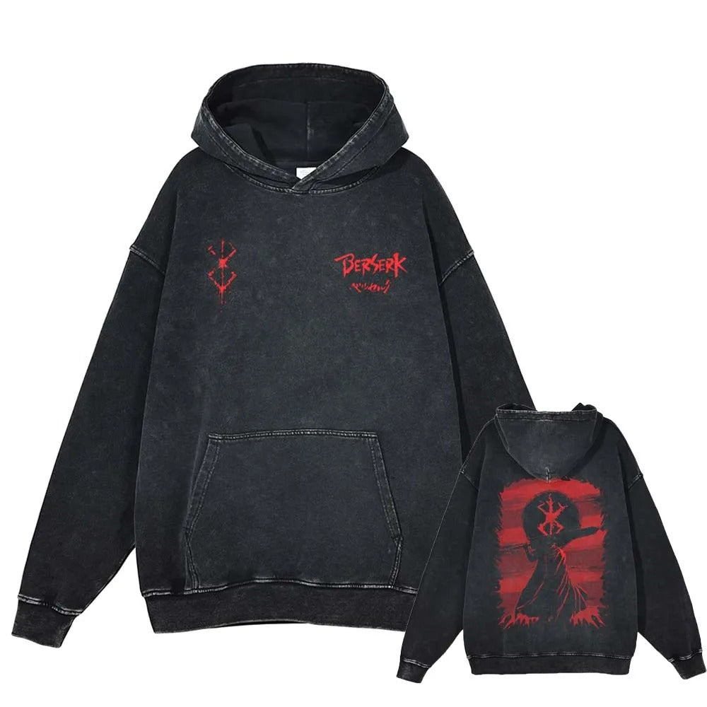 Berserk "Defier of Fate" Vintage Hoodie
