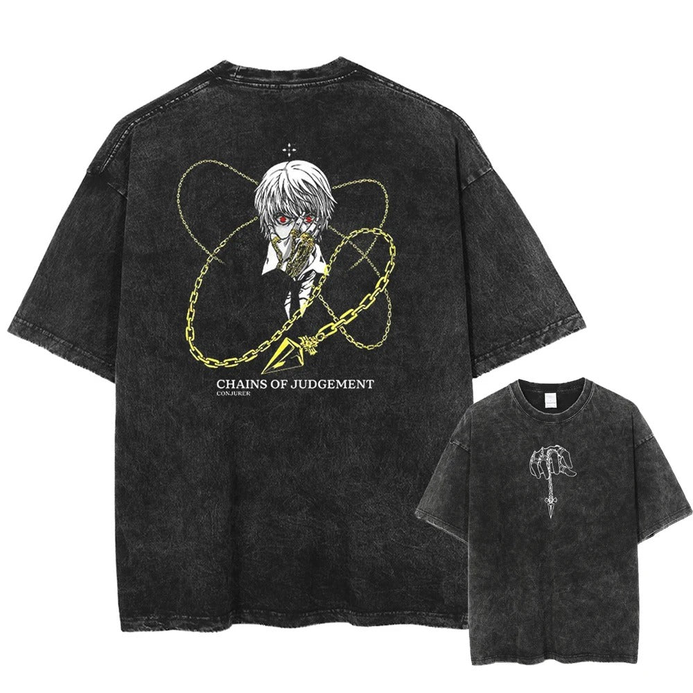 Kurapika "Chains of Judgment" Vintage T-shirt