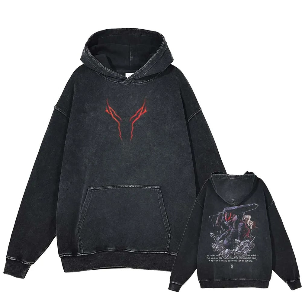 Berserk "Raid Captain" Vintage Hoodie