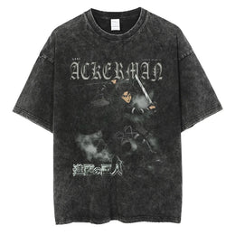 Levi Ackerman Vintage T-shirt V2