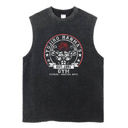 Yujiro Hanma Gym's Vintage Tank Top