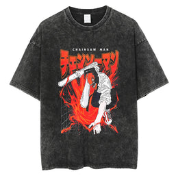 Chainsaw Man Vintage T-shirt V5