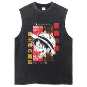 Luffy Vintage Tank Top V4