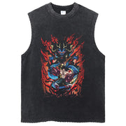 Luffy X Kaido Vintage Tank Top