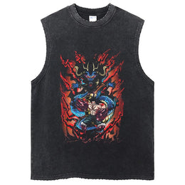 Luffy X Kaido Vintage Tank Top