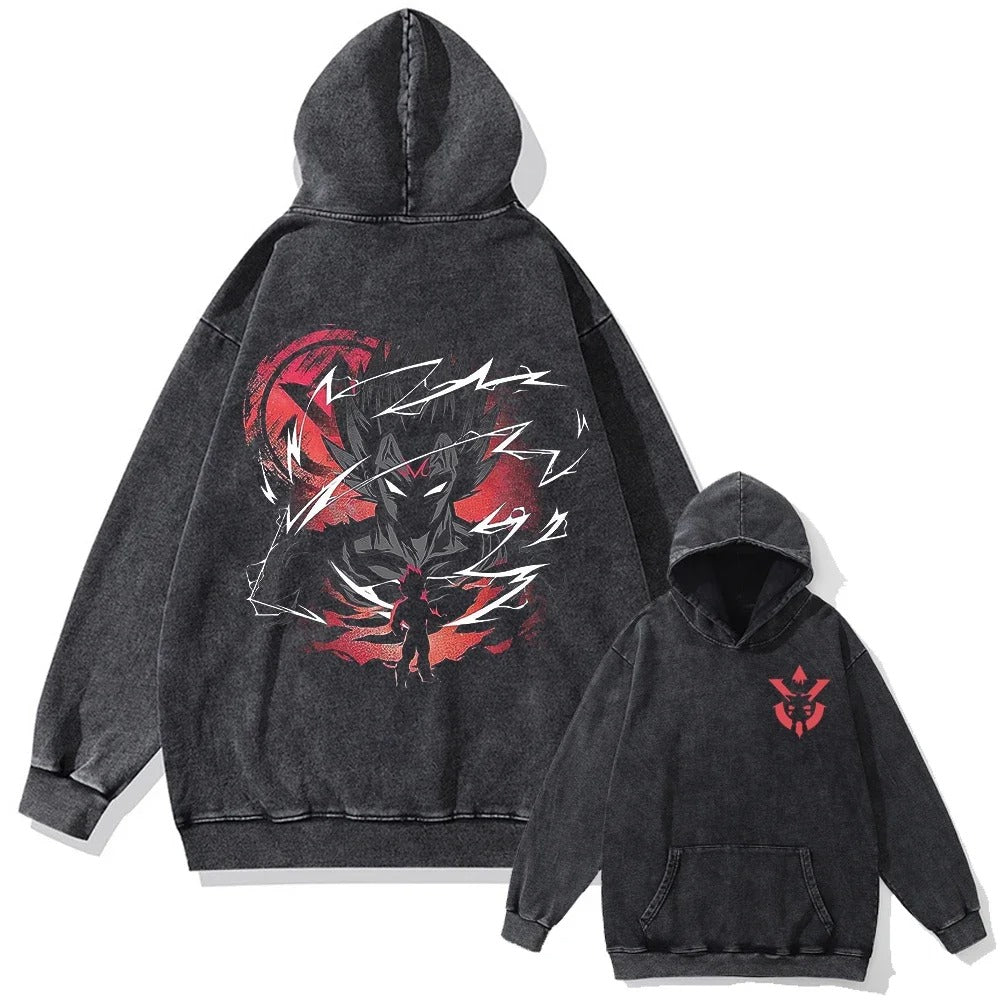 Vegeta Vintage Hoodie