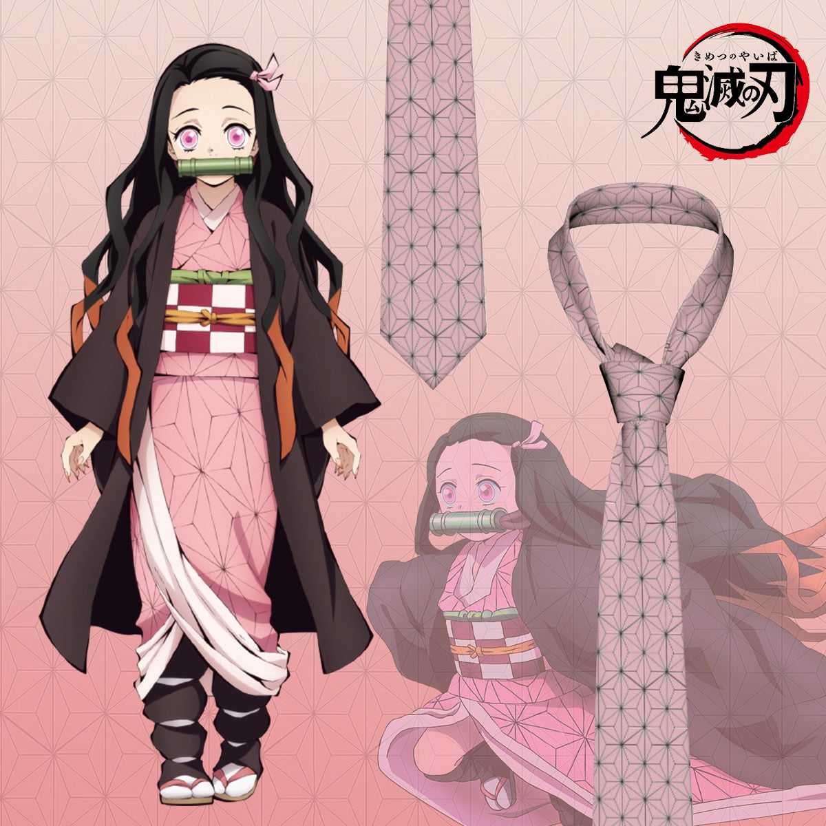 Demon Slayer Cosplay Ties Collection