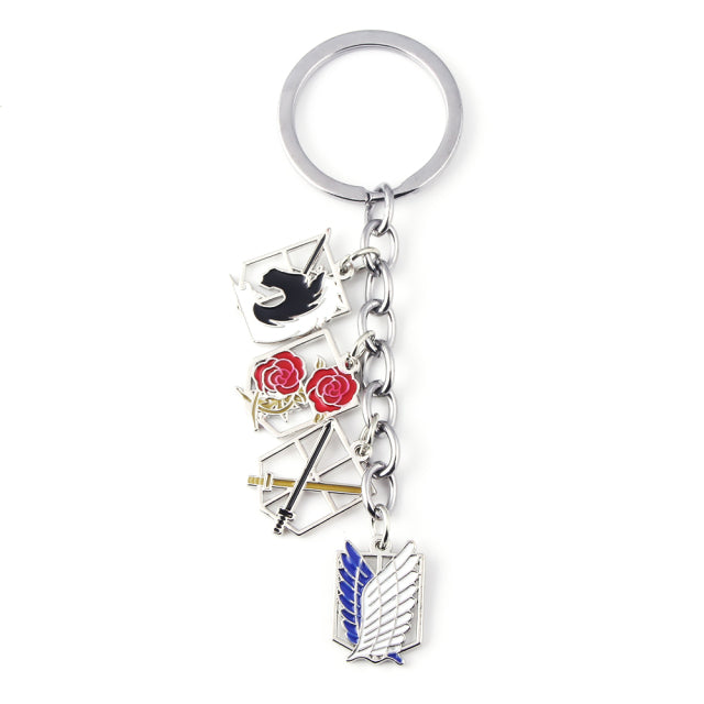 Attack on Titan Keychains